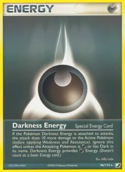 Pokémon-Karte Darkness Energy* 096/115