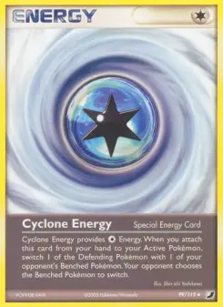 Pokémon-Karte Cyclone Energy* 099/115