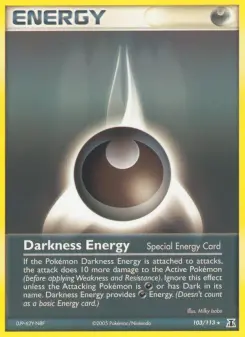 Pokémon-Karte Darkness Energy 103/113