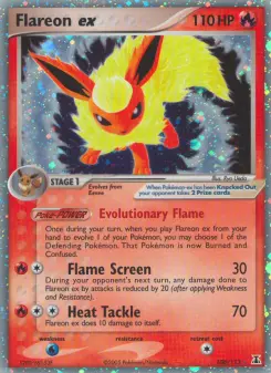 Pokémon-Karte Flareon ex 108/113