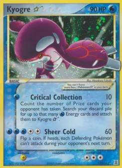 Pokémon-Karte Kyogre Star 112/113
