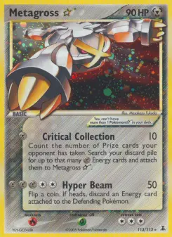 Pokémon-Karte Metagross Star 113/113