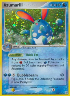 Pokémon-Karte Azumarill 114/113