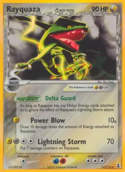 Pokémon-Karte Rayquaza δ 013/113