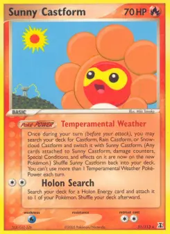 Pokémon-Karte Sunny Castform 031/113