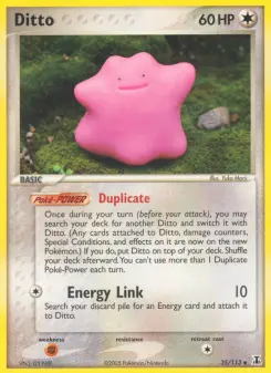 Pokémon-Karte Ditto 035/113