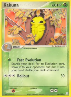Pokémon-Karte Kakuna 046/113