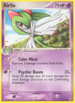Pokémon-Karte Kirlia 047/113