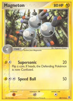 Pokémon-Karte Magneton 048/113