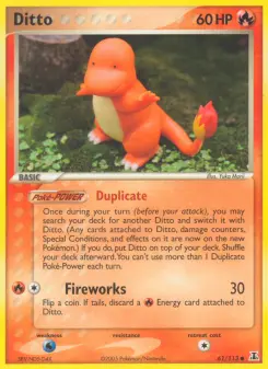 Pokémon-Karte Ditto 061/113