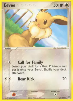 Pokémon-Karte Eevee 069/113