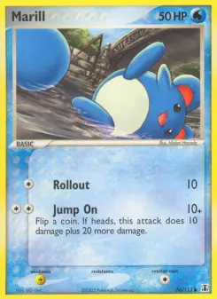 Pokémon-Karte Marill 076/113