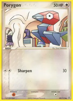 Pokémon-Karte Porygon 080/113