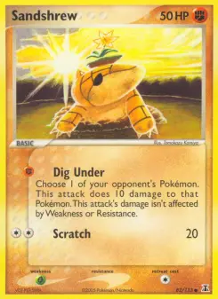 Pokémon-Karte Sandshrew 082/113