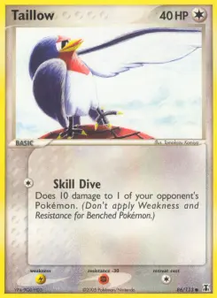 Pokémon-Karte Taillow 086/113