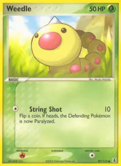 Pokémon-Karte Weedle 087/113