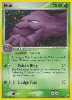 Pokémon-Karte Sleimok 011/092