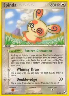 Pokémon-Karte Pandir 026/092