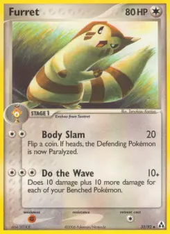 Pokémon-Karte Wiesenior 033/092