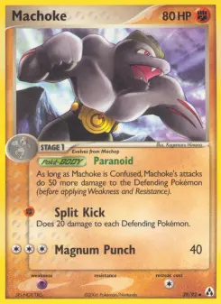 Pokémon-Karte Maschock 039/092