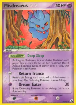 Pokémon-Karte Traunfugil 040/092