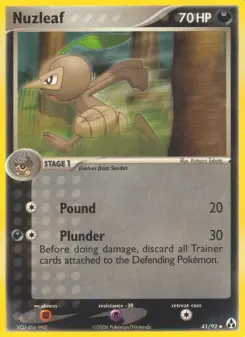 Pokémon-Karte Blanas 041/092