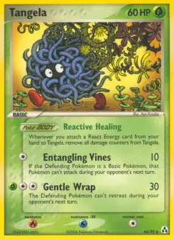 Pokémon-Karte Tangela 044/092