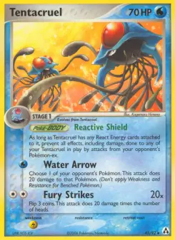 Pokémon-Karte Tentoxa 045/092