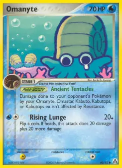Pokémon-Karte Amonitas 060/092