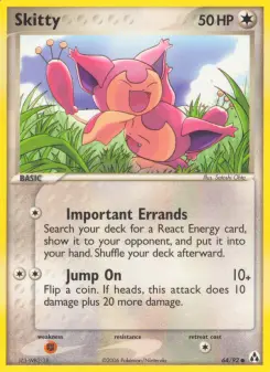 Pokémon-Karte Eneco 064/092