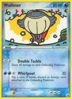 Pokémon-Karte Wailmer 069/092