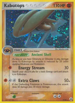 Pokémon-Karte Kabutops 007/092