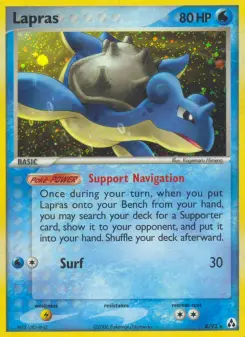 Pokémon-Karte Lapras 008/092