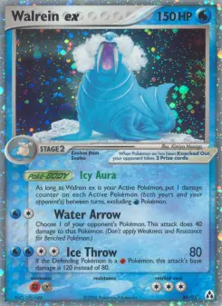 Pokémon-Karte Walraisa ex 089/092