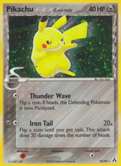 Pokémon-Karte Pikachu 093/092