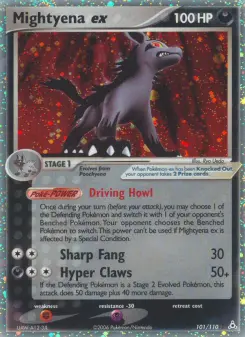 Pokémon-Karte Magnayen ex 101/110