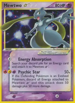 Pokémon-Karte Mewtu * 103/110