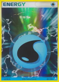 Pokémon-Karte Wasserenergie 107/110