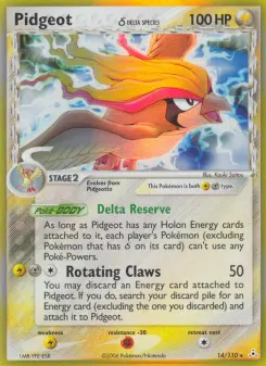 Pokémon-Karte Tauboss 014/110