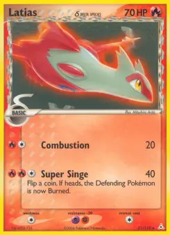 Pokémon-Karte Latias 021/110
