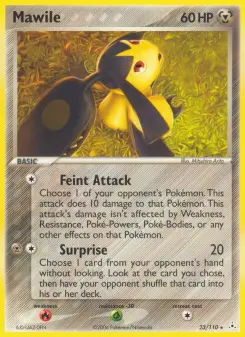 Pokémon-Karte Flunkifer 023/110