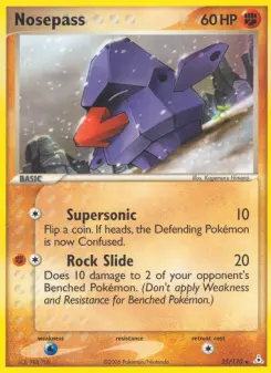 Pokémon-Karte Nasgnet 025/110