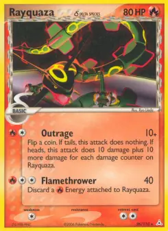 Pokémon-Karte Rayquaza 026/110