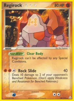 Pokémon-Karte Regirock 028/110