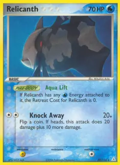 Pokémon-Karte Relicanth 030/110