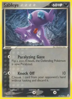 Pokémon-Karte Zobiris 031/110