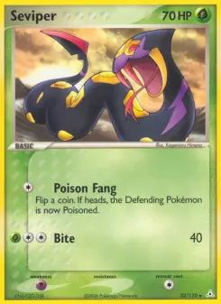 Pokémon-Karte Vipitis 032/110