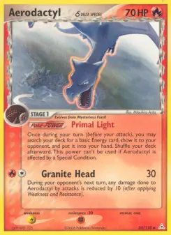 Pokémon-Karte Aerodactyl 035/110