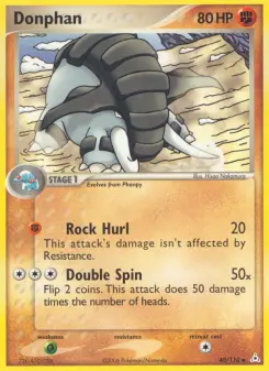 Pokémon-Karte Donphan 040/110