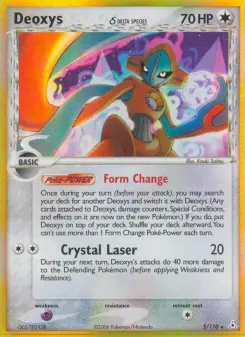 Pokémon-Karte Deoxys 005/110